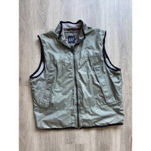 Vintage Y2K Gap Vest Outdoor Hunting Fishing Gun XL Full Zip Streetwear Hype